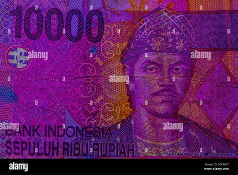 bilder indonesischer nationalhelden auf indonesischen rupiah banknoten in verschiedenen