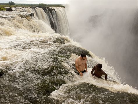 How To Swim On The Edge Of Victoria Falls In Livingstone