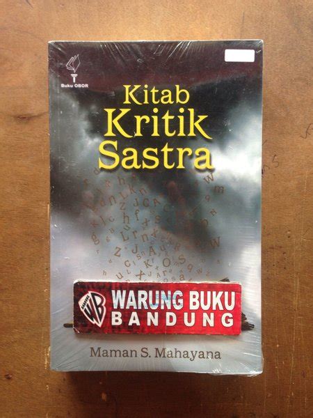 Jual KITAB KRITIK SASTRA Di Lapak Warung Buku Bandung Bukalapak