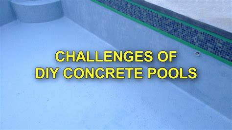 Building A Diy Concrete Pool Youtube