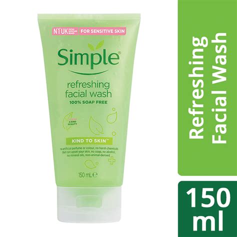 Simple Kind To Skin Refreshing Facial Wash: Buy Simple Kind To Skin ...