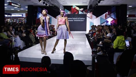 ratusan desain busana keren malang fashion runway 2018 times indonesia
