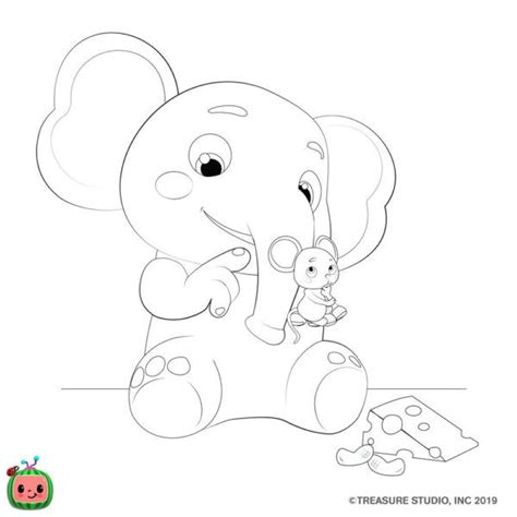 List Of Cocomelon Coloring Pages Birthday 2022 Cfj Blog