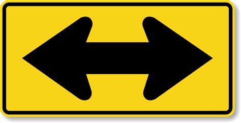 Two Way Street Signs Clipart Best