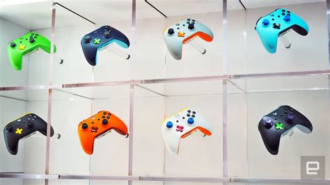 Look At Xbox Ones Colorful Custom Made Controllers