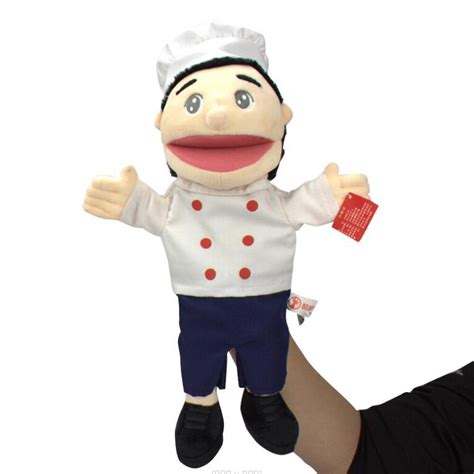 Chef Soft Plush Hand Puppet World Of Plushies