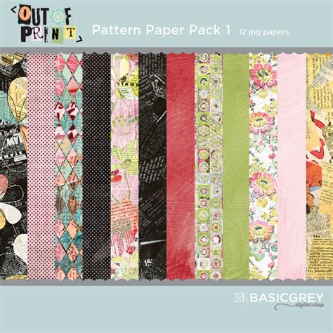 Out Of Print Paper Pack 3 Snap Click Supply Co