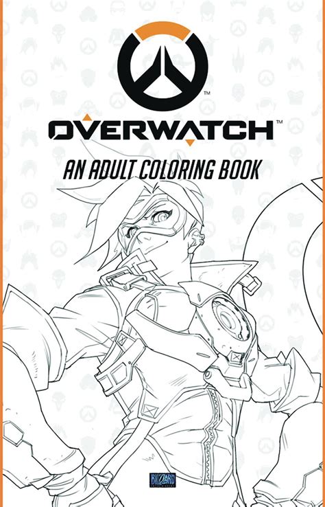 overwatch an adult coloring book fresh comics