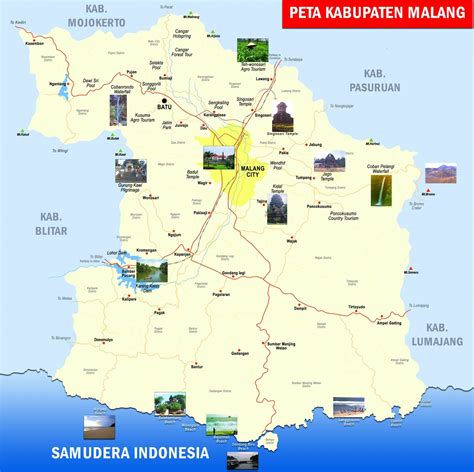 Peta Kabupaten Malang SkyCrepers Com