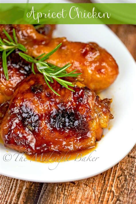 6 chicken thighs skin and visible fat removed. Apricot Chicken | Apricot chicken recipes, Apricot chicken ...