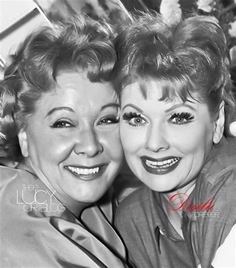 Lucille Ball And Vivian Vance You Can See The Love For Each Other In