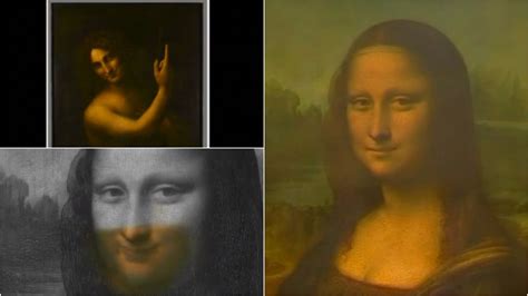 The Two Faces Of Famous Painting Monalisa Youtube