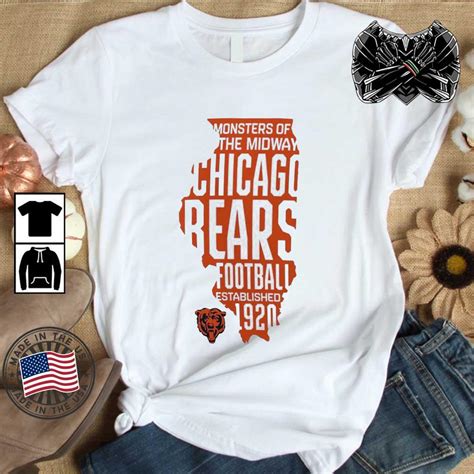 Chicago Bears Monsters Of The Midway Shirt Ph