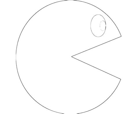 Here is a free coloring page of pacman. Free Pacman For Kids - Coloring Home