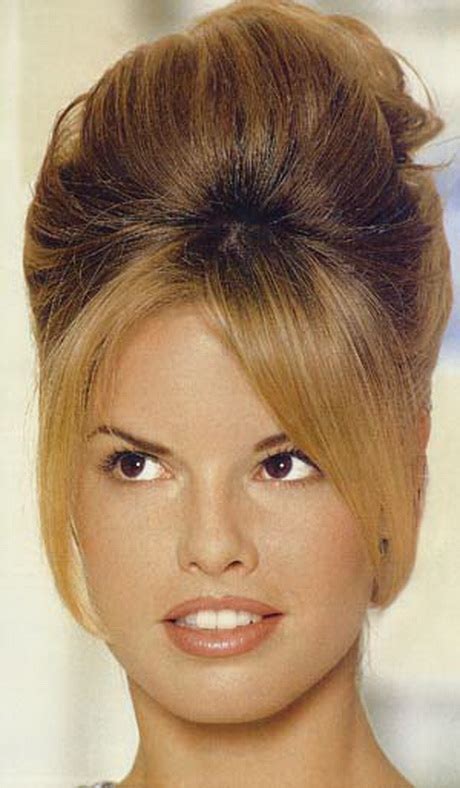Beehives were one of the most adored hairstyles of the '60s. Beehive hairstyle