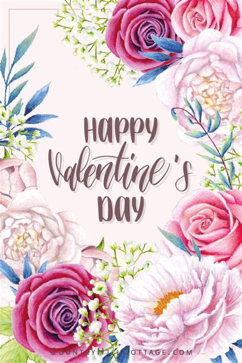 Use the thinnest printable paper you can find. Happy Valentine's Day Greeting Card! Cute easy DIY 4x6 Valentine's cards come in 6 roma… in 2020 ...