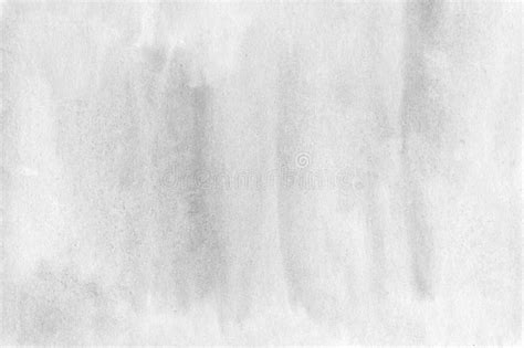 Abstract Grey Watercolor On White Background Paper Texture Stock