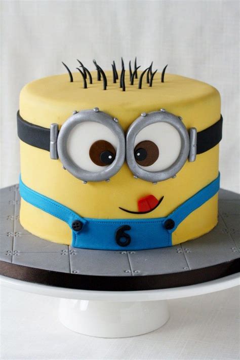 25 Excellent Image Of Minion Birthday Cake Ideas Minion Birthday