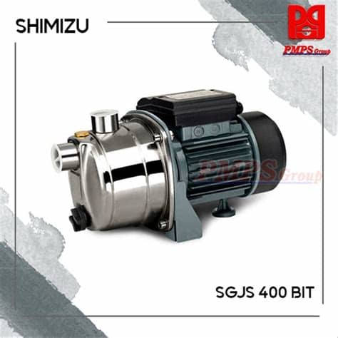Max 26 m debit air : Jual Shimizu Semi Jet Pump Stainless Steel SGJS 400 di ...