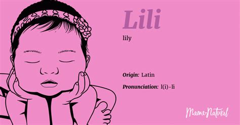 Lili Name Meaning Origin Popularity Girl Names Like Lili Mama Natural