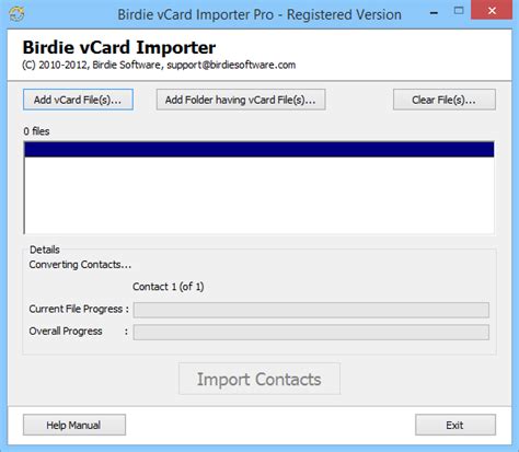 Steps To Import Vcard Files To Outlook Pst Format