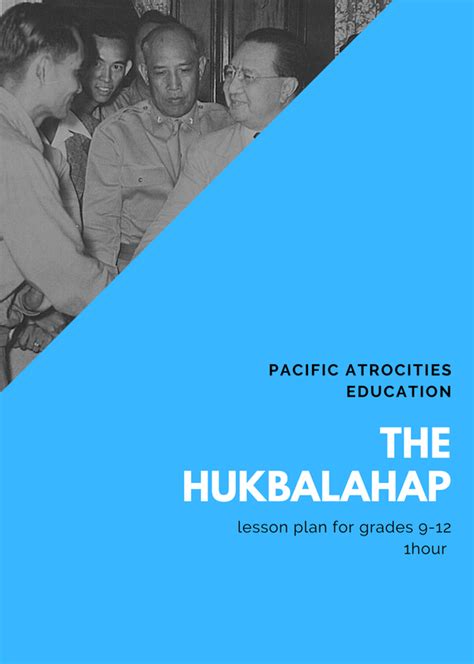 The Hukbalahap Pae Lesson Plans Pacific Atrocities Education