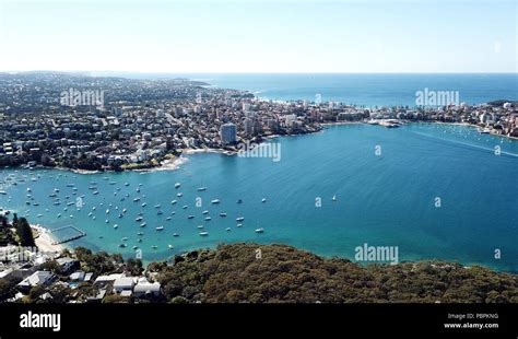 Aerial View Of Manly Beach Hi Res Stock Photography And Images Alamy