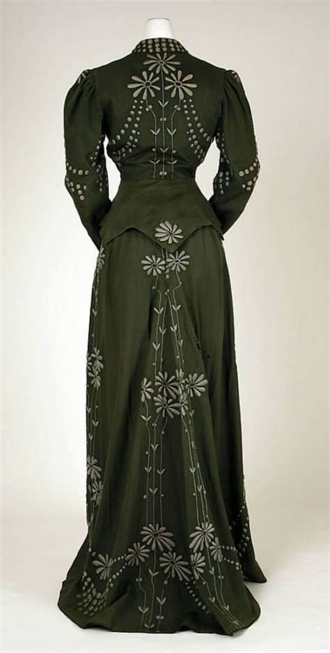 Met Museum 1901 Edwardian Clothing Fashion Historical Dresses