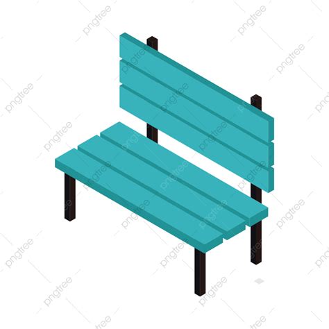 Benches Clipart Transparent Background Aesthetic Hand Painted Bench