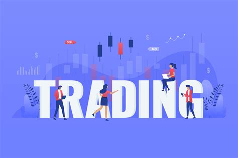 Stock Trading Illustration Concept Graphic By Hengkil · Creative Fabrica