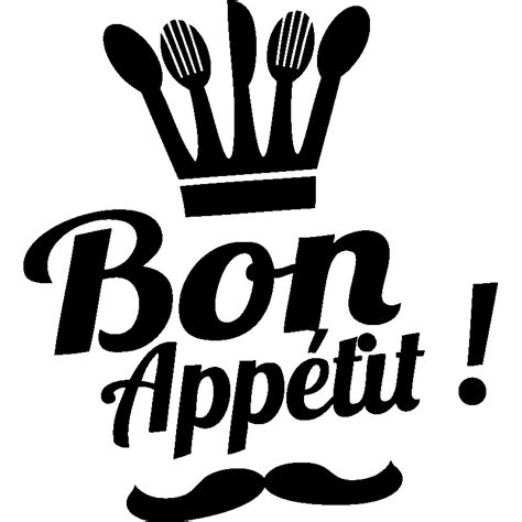 Sticker Bon Appétit Pas Cher Stickers Muraux Discount Stickers