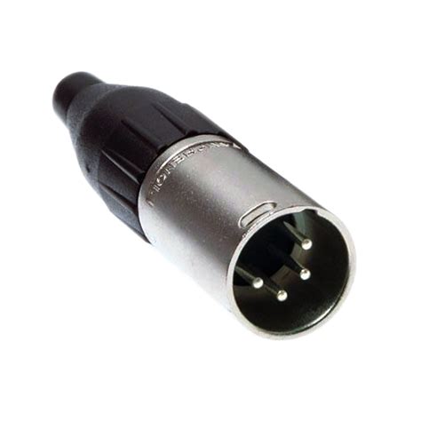 Amphenol Ac4m 4 Pin Male Xlr Line Connector