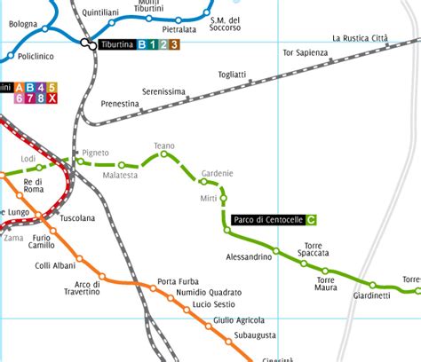Nuova Mappa Metropolitana Roma