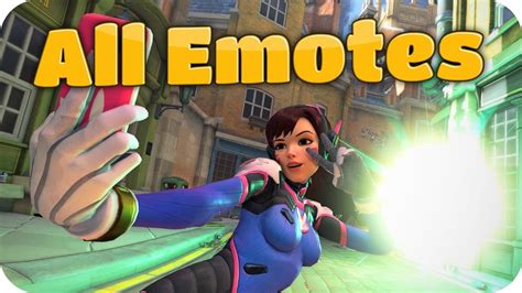 All Uprising 2017 Emotes Victory Poses And Highlight Intros Overwatch