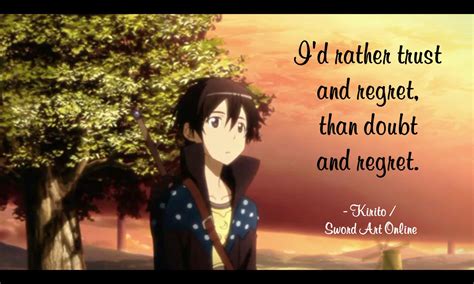 Anime Quote Kirito Sword Art Online Chesterkeitaros