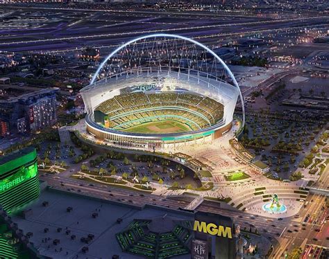 Athletics Release First Renderings Of Clubs Proposed New Ballpark In