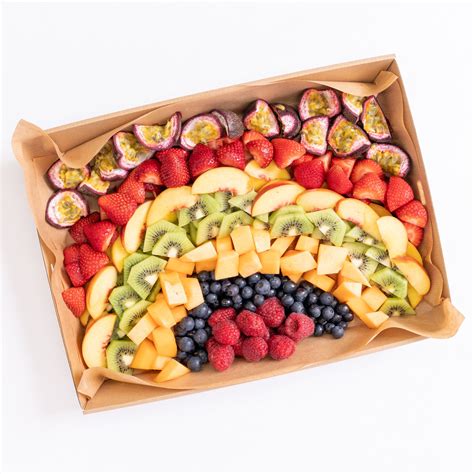 Rainbow Seasonal Fruit Platter Flavours Catering Events