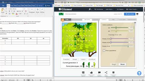 Mutation and selection gizmo allows students to simulate reproduction, mutation. Student Exploration Natural Selection Gizmo Answer Key ...