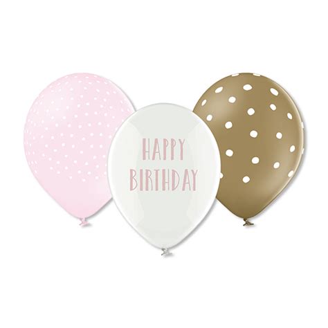 Ballonnen Gelukkige Verjaardag Pastel Waldorfshop