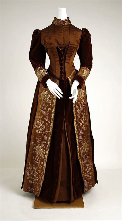 Visiting Dress 1880 Història Dels Vestits 3 Ropa De época Vestidos