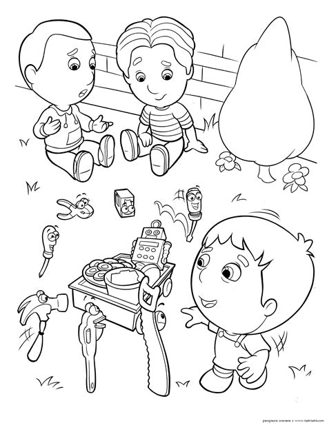 Handy Manny Coloring Pages
