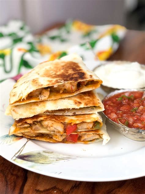 Let the cooked quesadillas cool completely. Chilli Chicken Cheese Quesadilla Recipe by Archana's Kitchen