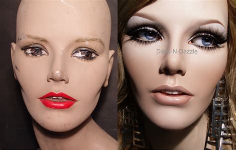 wallpaper eyes makeup lipstick glass mannequin lip cosmetics cheek chin brown hair