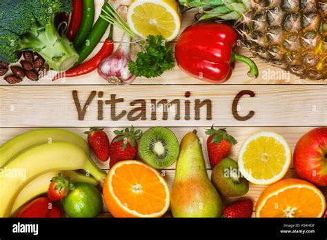 La Vitamine C Dans Les Fruits Et L Gumes Les Produits Naturels Riches En Vitamine C Comme Les