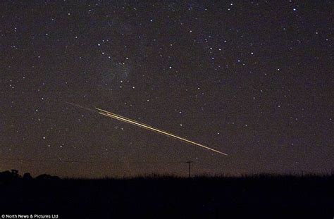 Huge Fireballs Shoot Across Night Sky In Spectacular