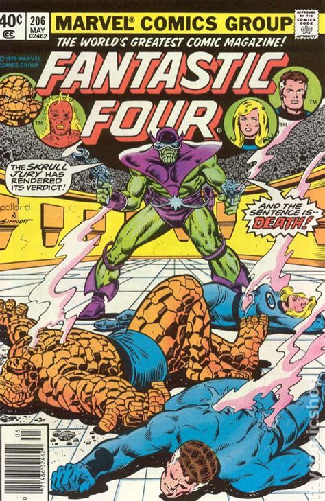 Fantastic Four Comic Books Issue 206