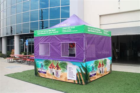 Food Tents Custom Concession Pop Up Booth Tents 10x10