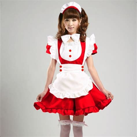 Halloween French Anime Naughty Sexy Sissy Maid Dress Costumes For Women