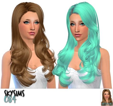 3 Hair Retextures At Nessa Sims Sims 4 Updates