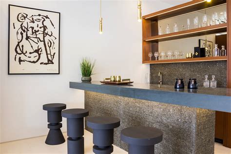 16 Stylish Mid Century Modern Home Bar Designs That Abound With Elegance